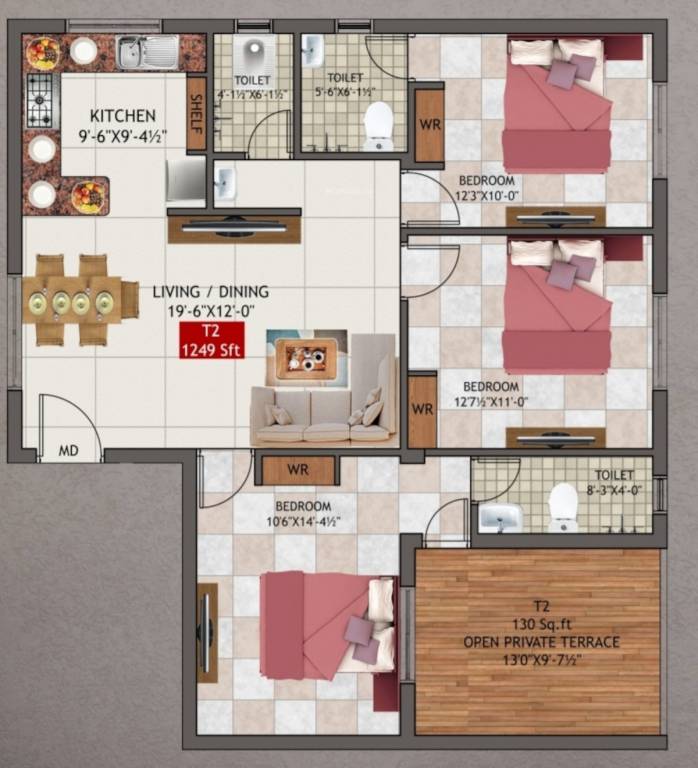  turquoise Floor Plan Floor Plan