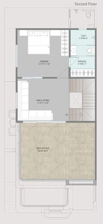  serenity nest Floor Plan Second Floor Plan