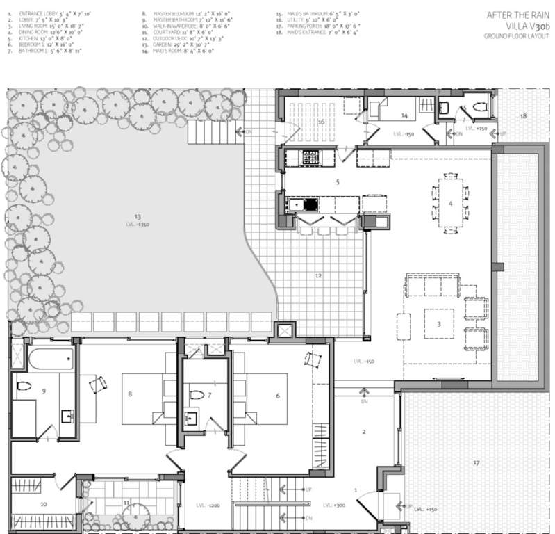  after the rain phase iia Floor Plan Ground Floor Plan