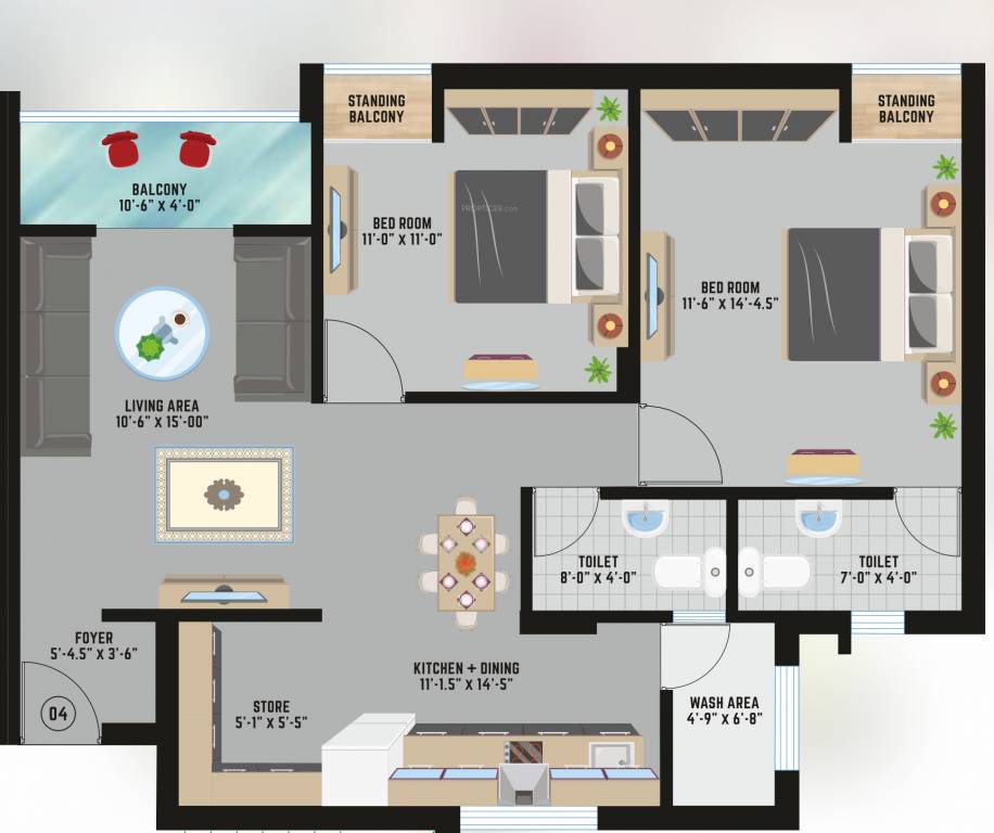 shagoon serenity Floor Plan Floor Plan
