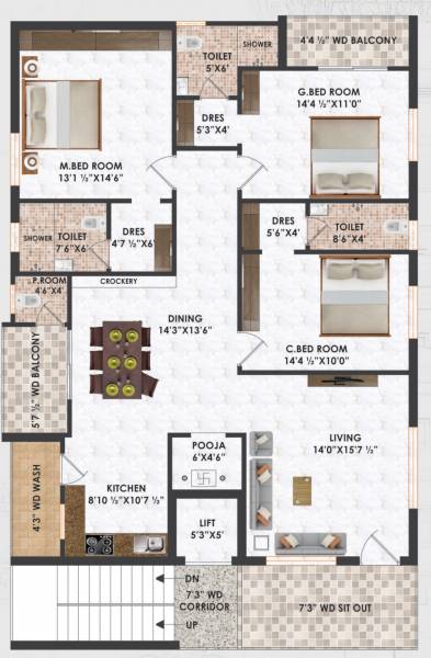  sai-pallavi-arcade Floor Plan Floor Plan