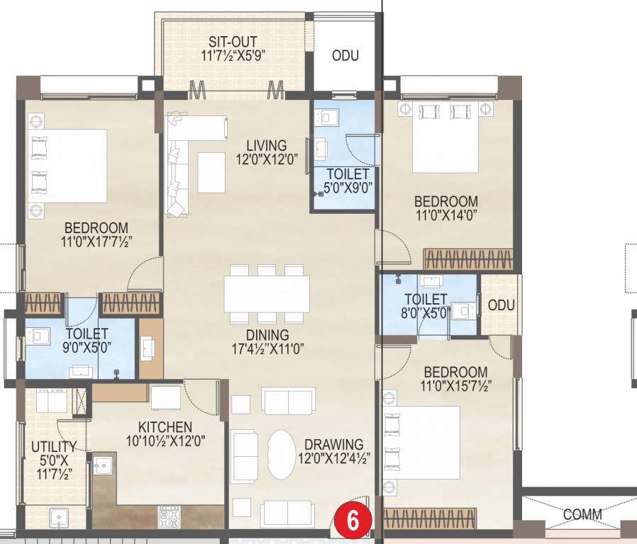  skypark Floor Plan Floor Plan