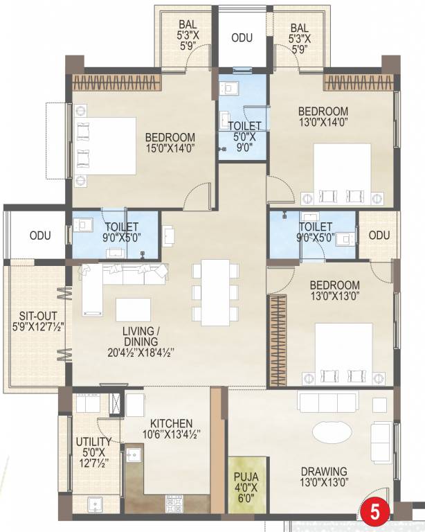 skypark Floor Plan Floor Plan