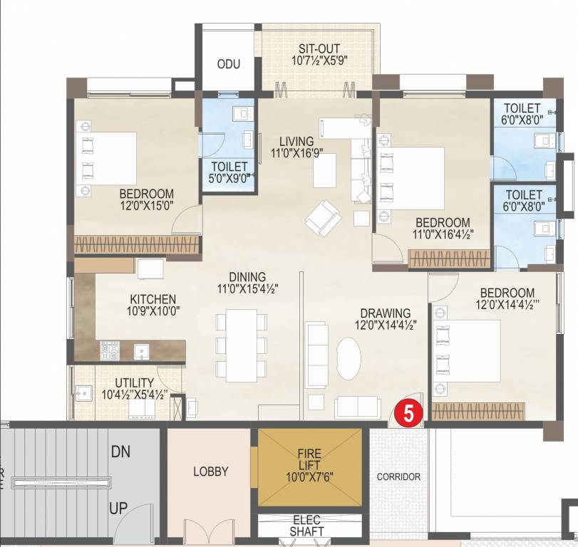  skypark Floor Plan Floor Plan