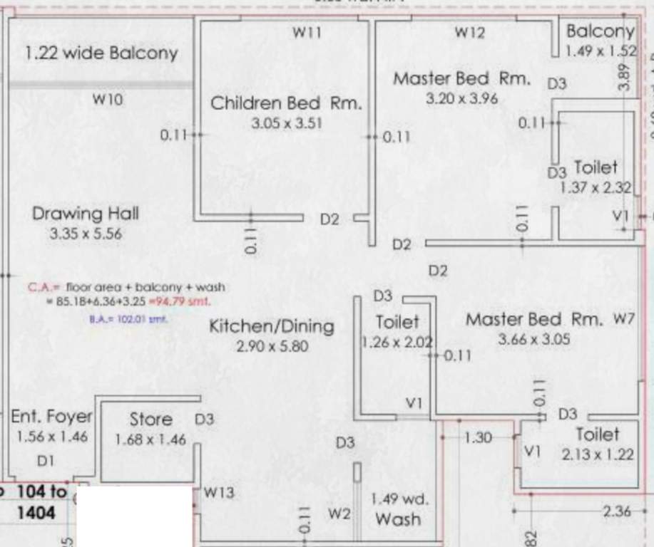  tulsi darshan Floor Plan Floor Plan