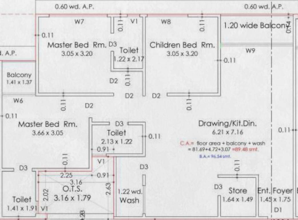  tulsi darshan Floor Plan Floor Plan