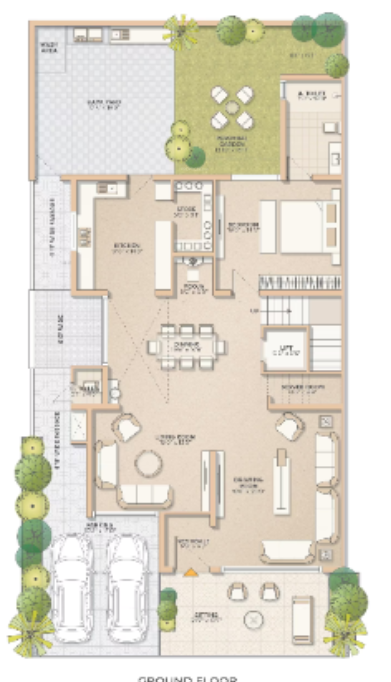  twinland Floor Plan Ground Floor Plan