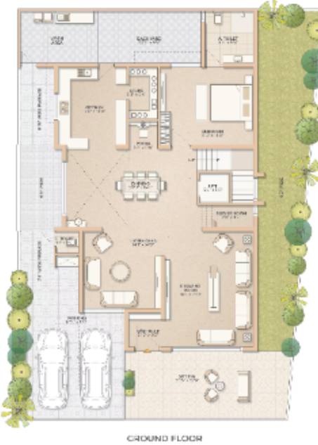  twinland Floor Plan Ground Floor Plan