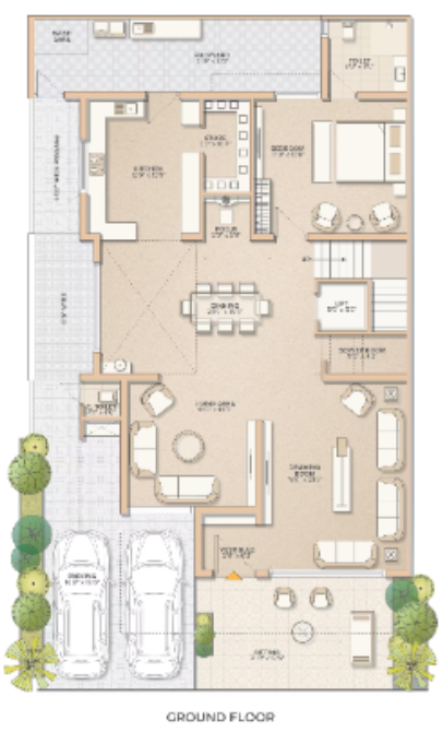  twinland Floor Plan Ground Floor Plan