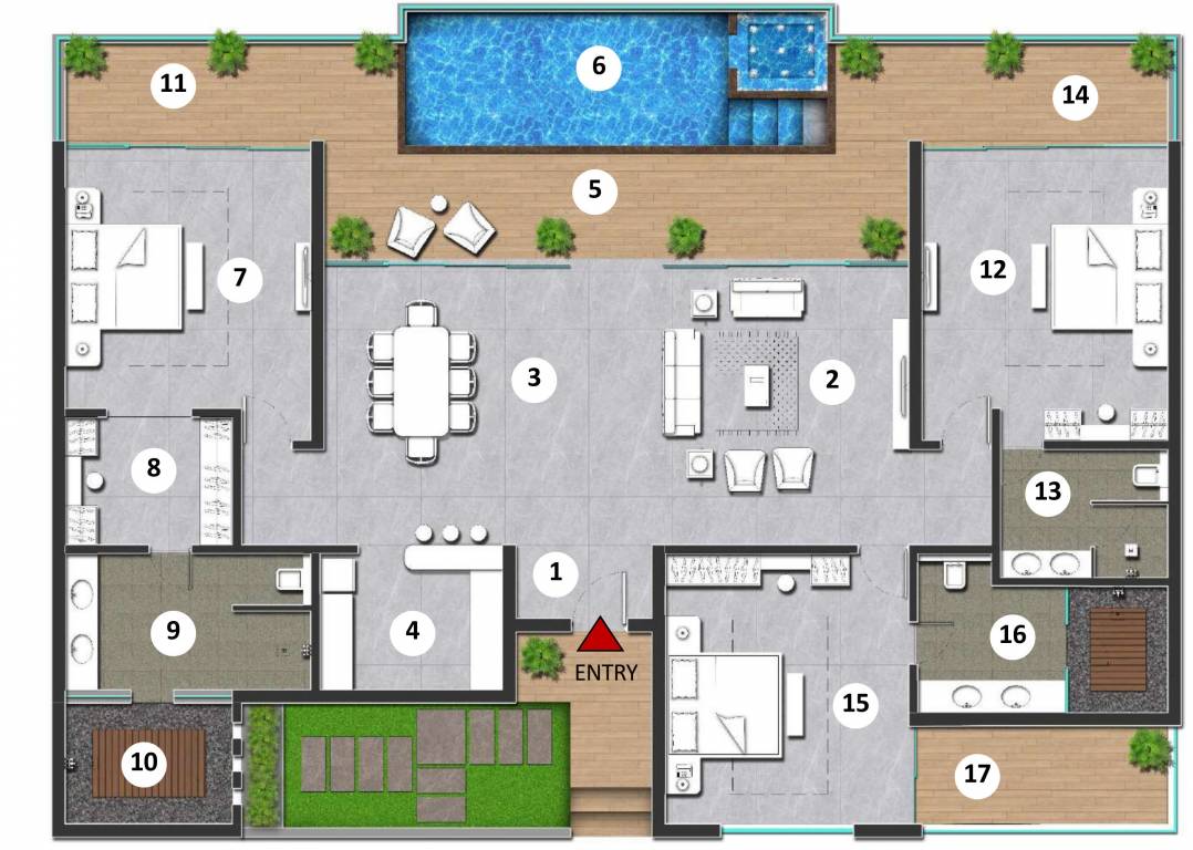 ananta hotel and resort Floor Plan Floor Plan