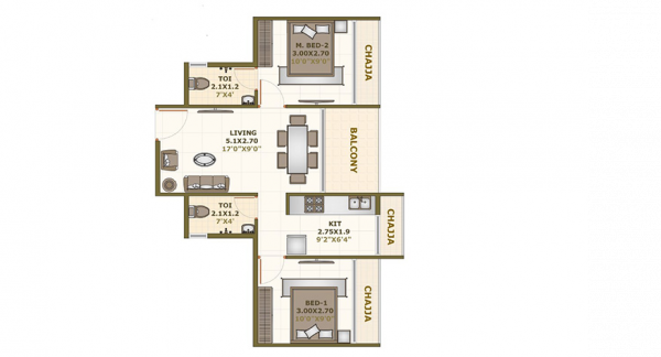  cloud-21 Floor Plan Floor Plan