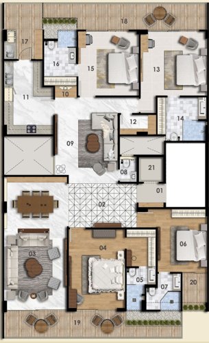  luxury-builder-floor-sushant-lok-1-inder-realty-zone Floor Plan Floor Plan
