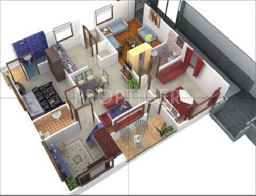 Space Space Park I (3BHK+3T (1,420 sq ft) 1420 sq ft)