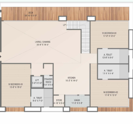  vedant bella vista Floor Plan Lower Level Duplex Plan