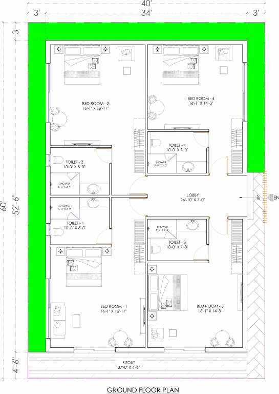 Floor Plan svn bay parck beachfront plots and villas Floor Plan Floor Plan