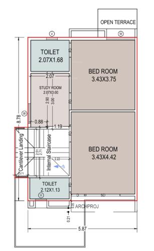  samruddhi-shrey Floor Plan First Floor Plan