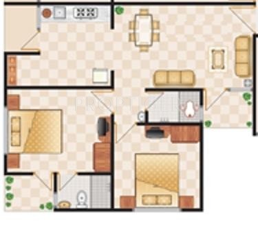 Raison Naiya 1 (2BHK+2T (1,125 sq ft) 1125 sq ft) Raison Naiya 1 (2BHK+2T (1,125 sq ft) 1125 sq ft)