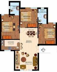 Dhingra Suburbian Floors (3BHK+2T (1,055 sq ft) 1055 sq ft)