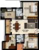 Malles Alankar (2BHK+2T (983 sq ft)   Study Room 983 sq ft)