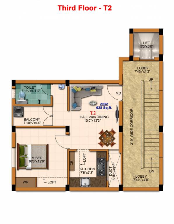Floor Plan pushpam phase 2 Floor Plan Floor Plan
