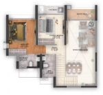 Upper Level Duplex Plan  hinjewadi-highland Floor Plan Upper Level Duplex Plan