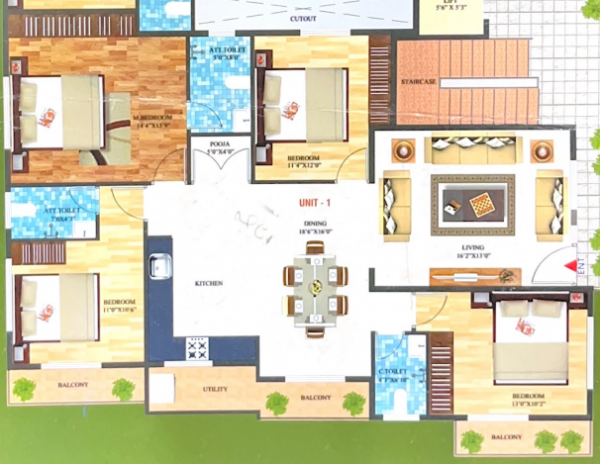  mathrushri-enclaves Floor Plan Floor Plan