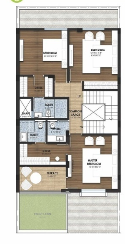  the villas Floor Plan First Floor Plan