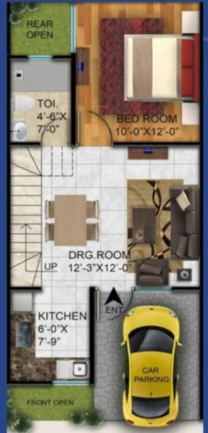 Ground Floor Plan crimson-villa Floor Plan Ground Floor Plan