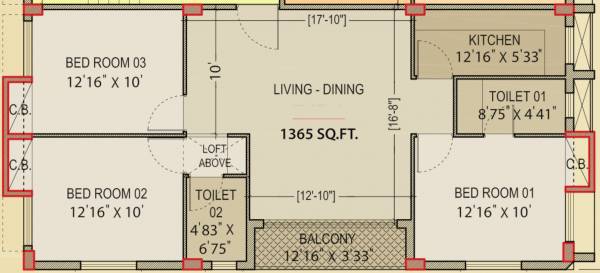  indramukul-residency Floor Plan Floor Plan