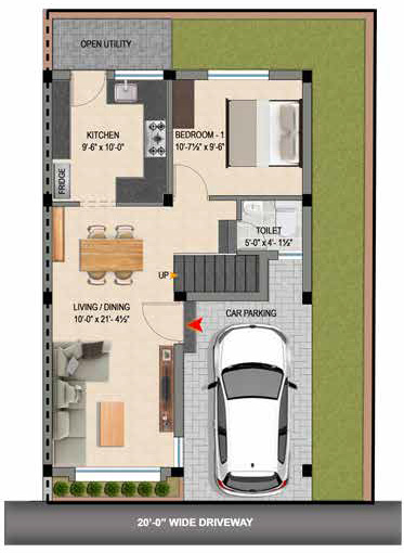  pride de villa Floor Plan Ground Floor Plan