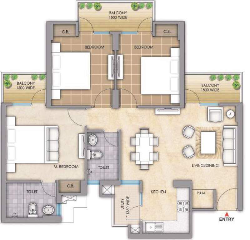  ashavari estate ii Floor Plan Floor Plan