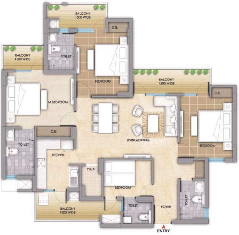  ashavari estate ii Floor Plan Floor Plan