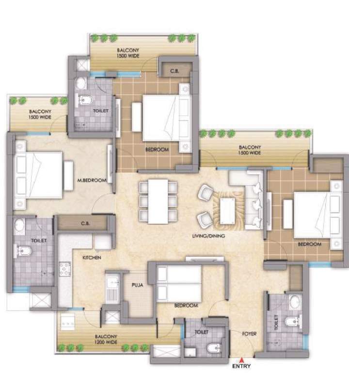  ashavari estate ii Floor Plan Floor Plan