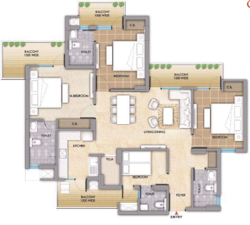  ashavari estate ii Floor Plan Floor Plan