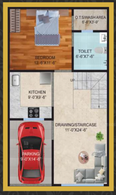  aarambh valley Floor Plan Ground Floor Plan