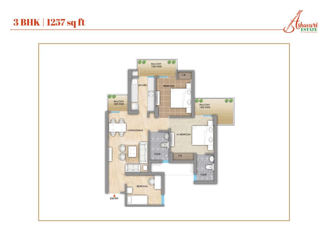  ashavari estate  Floor Plan Floor Plan