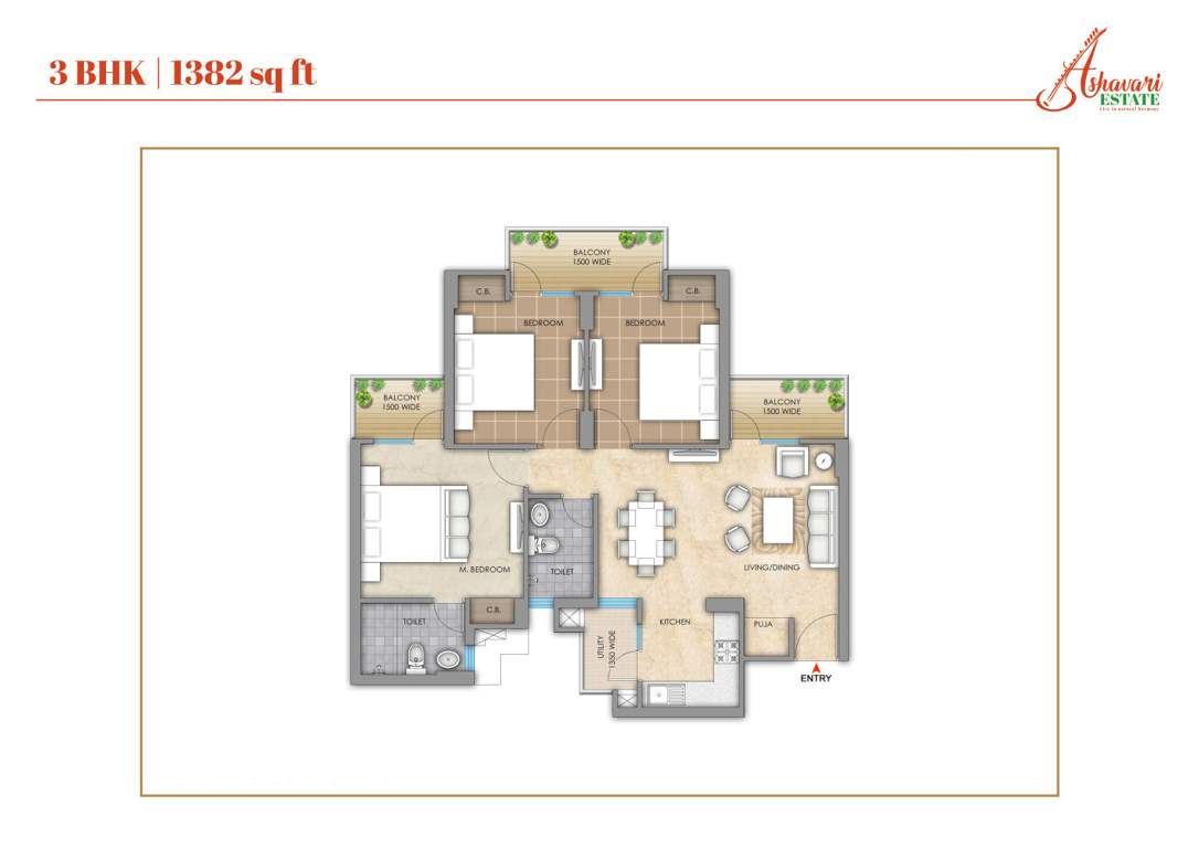  ashavari estate  Floor Plan Floor Plan