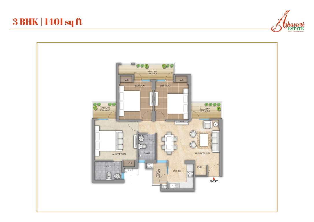  ashavari estate  Floor Plan Floor Plan