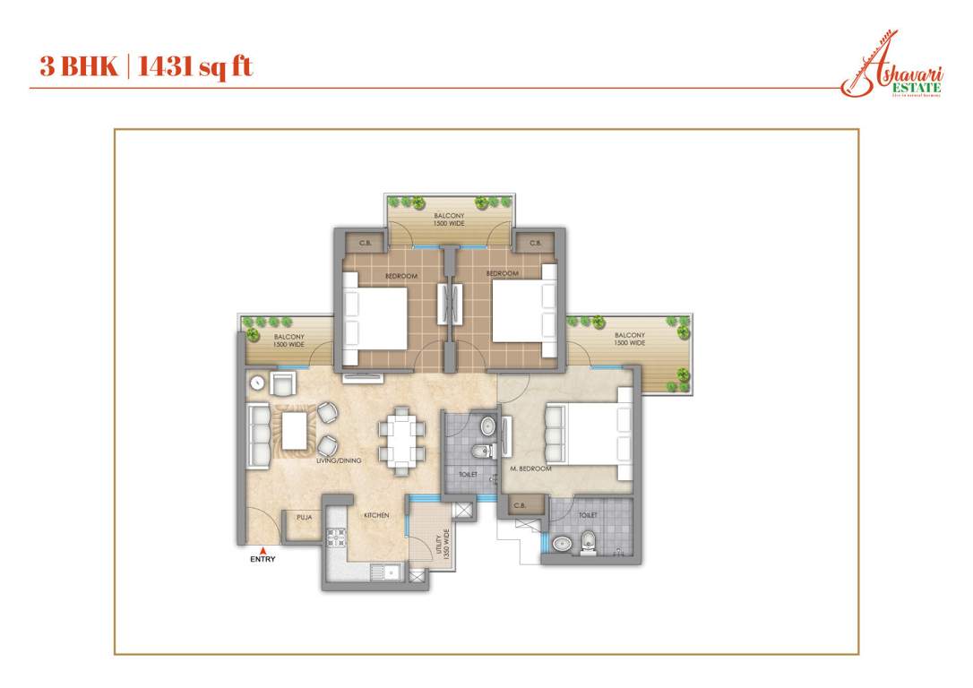  ashavari estate  Floor Plan Floor Plan