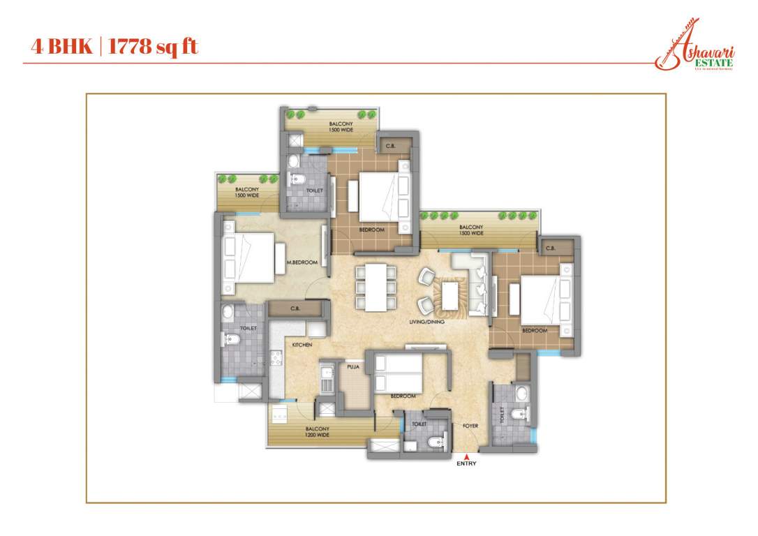  ashavari estate  Floor Plan Floor Plan