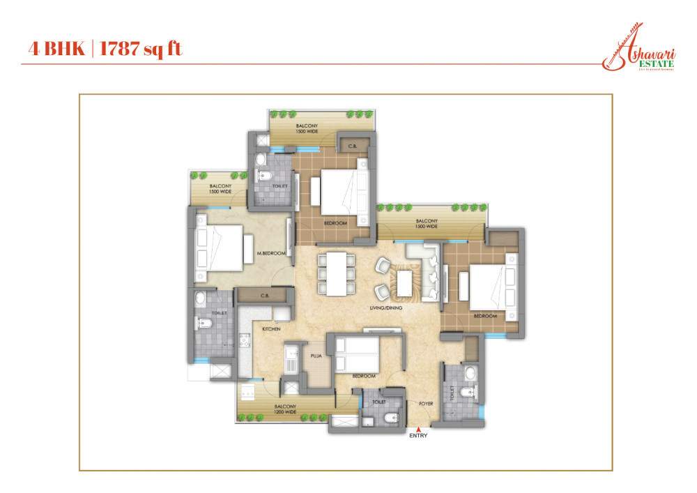  ashavari estate  Floor Plan Floor Plan