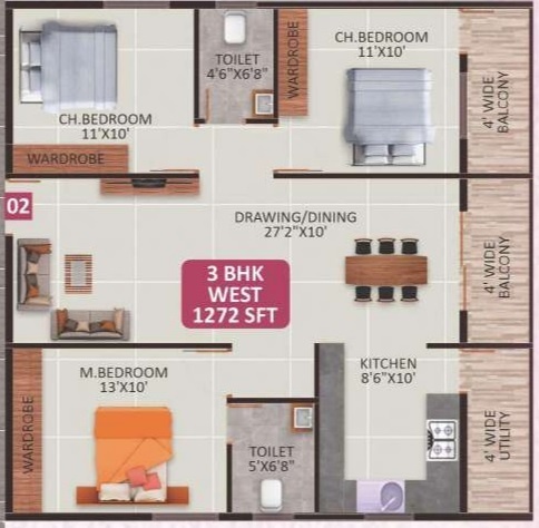  mallow Floor Plan Floor Plan