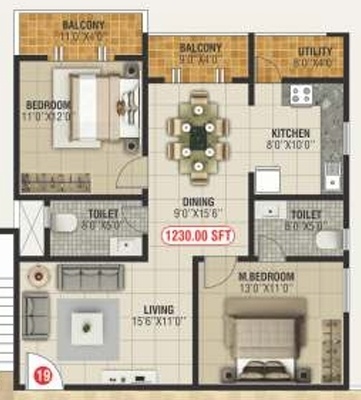Floor Plan unnathi vaibhavi Floor Plan Floor Plan