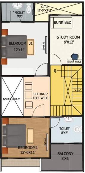  signature villas phase 2 Floor Plan Ground Floor Plan