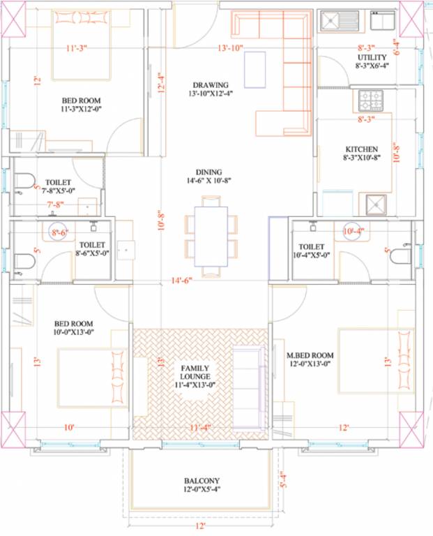  court Floor Plan Floor Plan