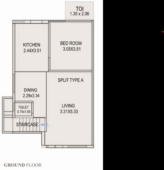  pearl elegance Floor Plan Ground Floor Plan