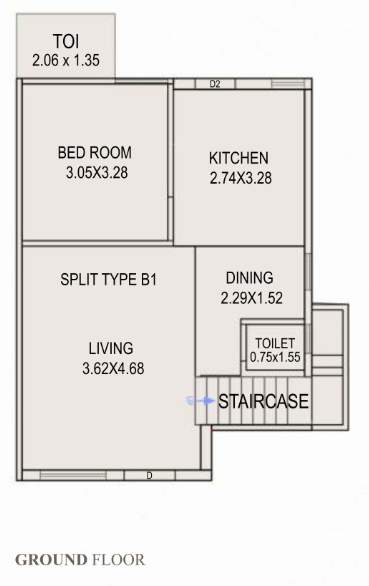  pearl elegance Floor Plan Ground Floor Plan
