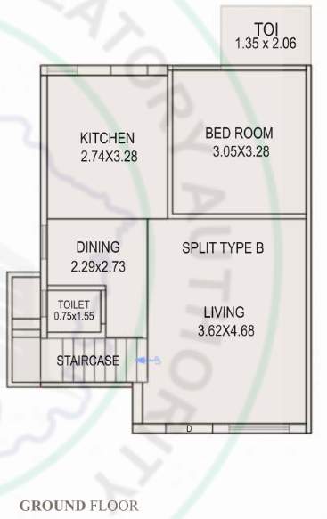  pearl elegance Floor Plan Ground Floor Plan