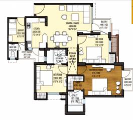 Floor Plan  casa-royale-and-sanskriti Floor Plan Floor Plan