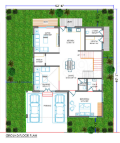 forest nest Floor Plan Ground Floor Plan